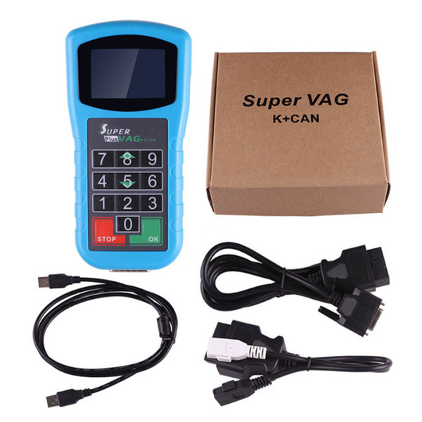 Super VAG K+CAN Plus 2.0 VAG Diagnosis Scanner Mileage Correction Tool For Audi VW Auto Key Programmer