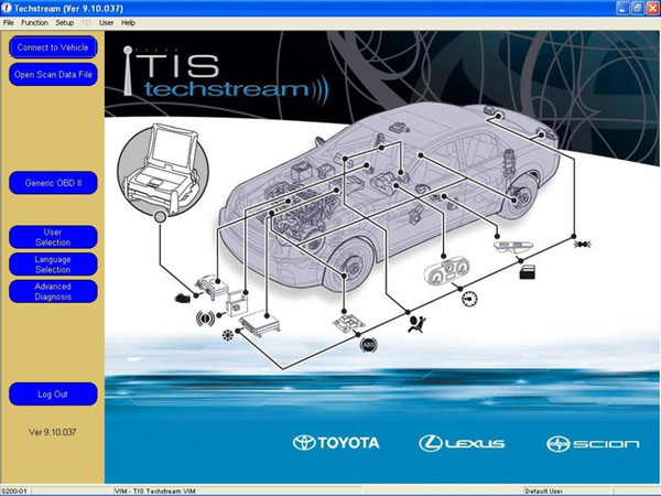 Toyota TIS Techstream V13.20.017 (08/2018)+ Toyota Flash Reprogramming DVD