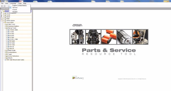 Crown Parts & Service PSRT Resource Tool 2018