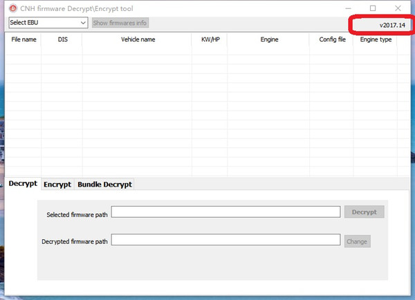 CNH EST firmware encrypt\decrypt tool 2017 version