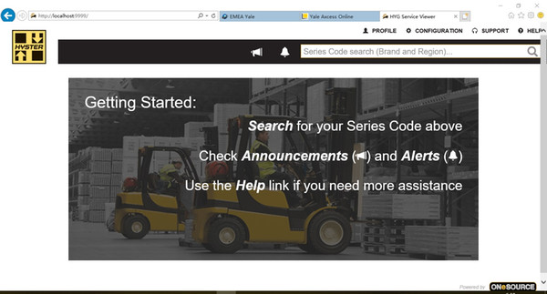 Hyster PC Service Tool ( PCST ) v4.92 [with license for many PCs ]+Service Diagnostic Tool ONeSOU