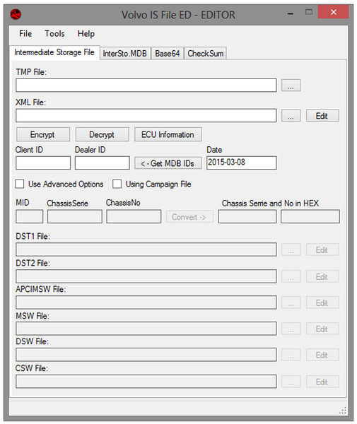 New INTERMEDIATE STORAGE FILE ENCRYPTOR/DECRYPTOR (EDITOR) v0.3.2+all Flash 4.3GB+Tutorials for volvo