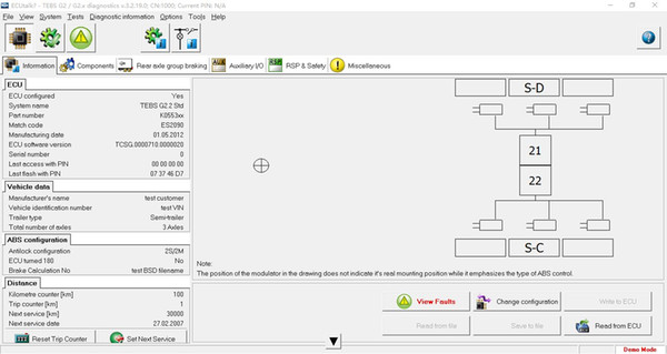 Knorr Bremse Diagnostic 2019+PIN license