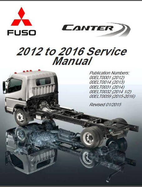 Mitsubishi FUSO 2002-2016 ALL Models Service Manuals-PDF