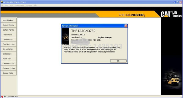 cat Lift Trucks Diagnozer 4.04 +crack