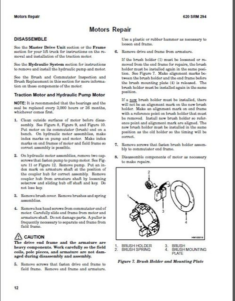 New Hyster Forklift Repair Manuals PDF 2017 for FULL models EURO version