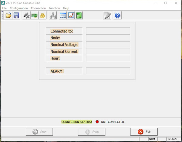 Clark ZAPI CAN Console