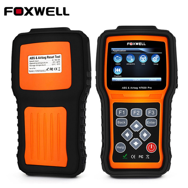 Automotive Diagnostic tool Car Scanner Diagnosis OBD2 Airbag ABS SAS SRS Engine Code Reader Air bag Crash NT630 Pro