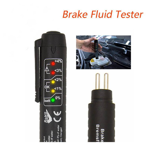 Automotivo Brake Fluid Tester Pen for Car Vehicle DOT3/DOT4 Testing Tool