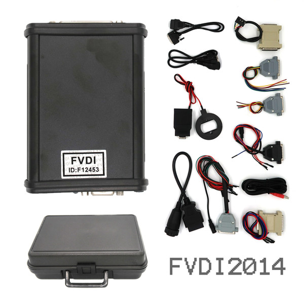 V2014 FVDI Full Version (Including 18 Software) FVDI ABRITES Commander FVDI Diagnostic Scanner tool in stock DHL FREE