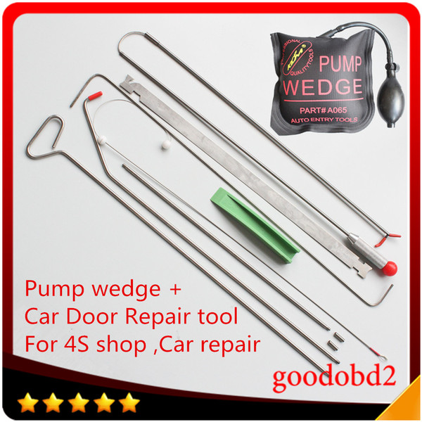 8PCS/lot Universal Pump Wedge Locksmith Tools Lock Pick Set Open Car Door Lock Opening Tools Car Radio Panel Removal