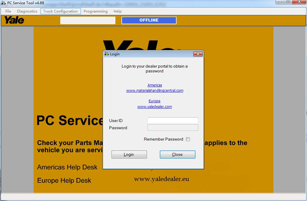 2016 Yale PC Service Tool v4.88 [with user&passwords]