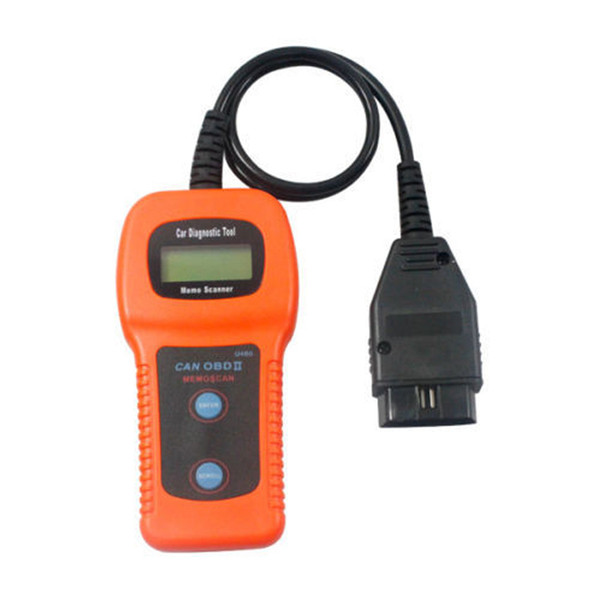 Free DHL U480 OBD2 OBDII LCD Car AUTO Truck Diagnostic Scanner Tool Fault Code Reader Scan (DY)