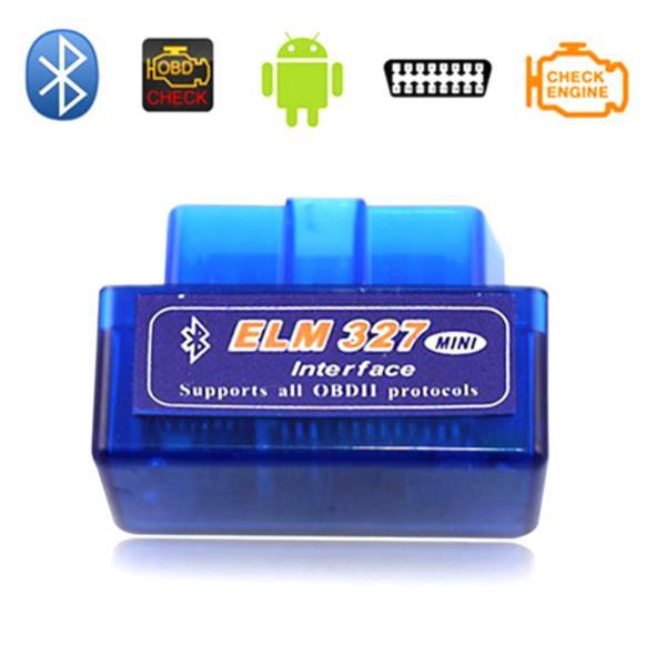 SUPER mini elm 327 bluetooth V2.1 elm327 obd ii code reader Car Diagnostic-Tool Scanner Elm-327 OBDII Adapter