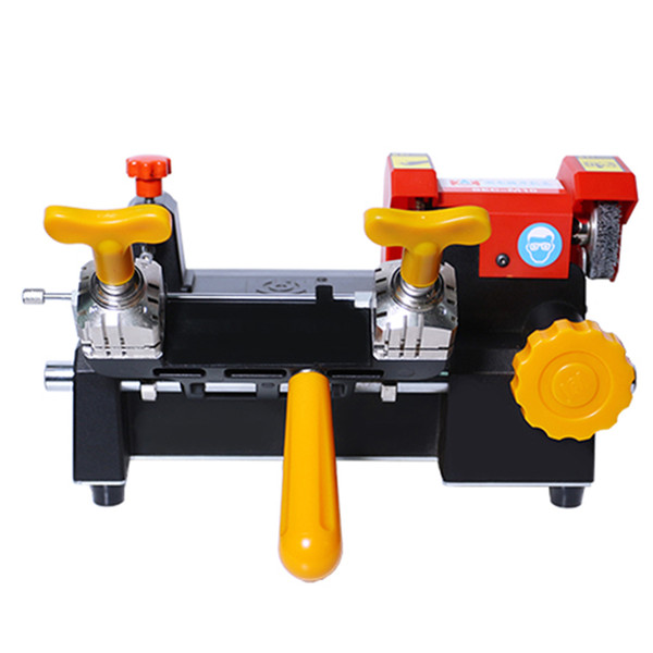 Kukai Promotion New Manual Key Duplicator SEC-M10 With CE Certificate 2018 Key Copy Machine Ship From China Locksmith Tools Yellow And Red