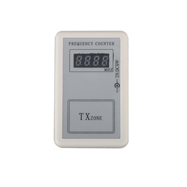 Wholesale-Digital Frequency Counter Tester Indicator Detector Cymometer Remote Control Transmitter Wavemeter 250-450MHZ Low Price on Sale