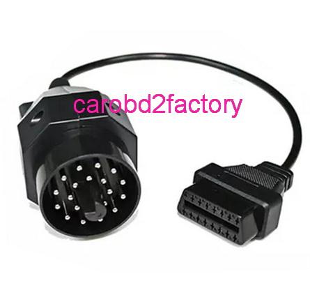 OBD 20 PIN to 16 PIN Female Adaptor Cable OBD2 for BMW----Free shipping