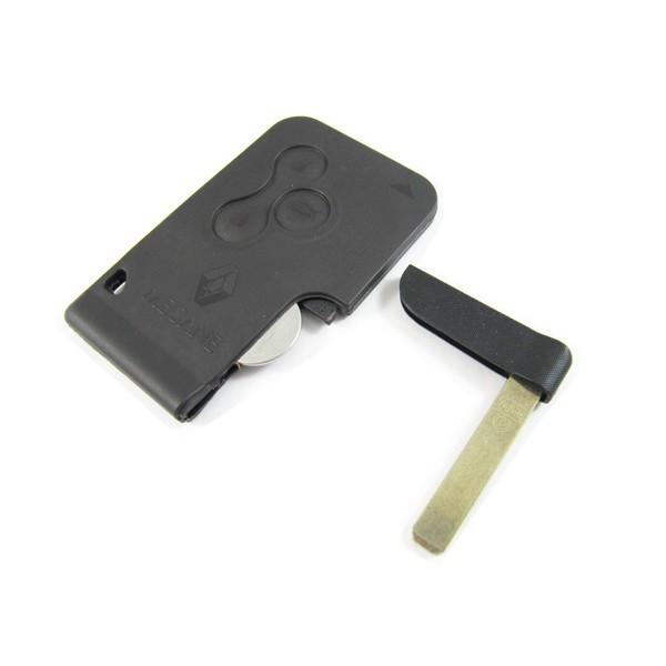 Wholesale-High quality!!!!New  MEGANE SCENIC II CLIO ETC RF TYPE 3 BUTTON REMOTE ALARM KEY FOB CARD