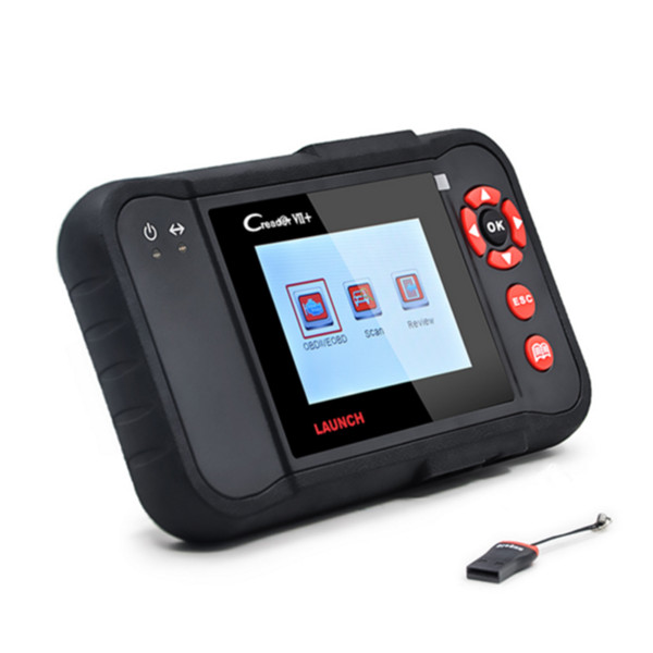 Launch Creader VII+ Super Car diagnostic tool for Engine, Transmission, ABS, and Airbag system Diagnostic code reader scanner Creader VII