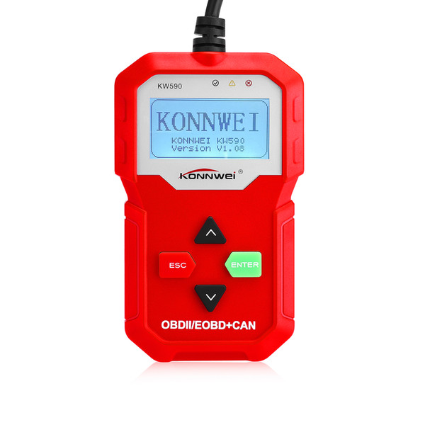 KONNWEI OBD 2 OBD2 Autoscanner KW590 Support Multi-languages Full ODB2 Function Auto Diagnosis Scaner ODB 2 Diagnostic