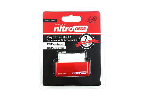 Wholesale NitroOBD2 Benzine Car Chip Tuning Box Plug and Drive OBD2 Chip Tuning Box More Power More Torque Vehicle Code Scan