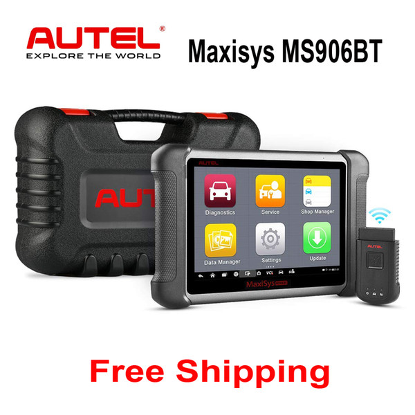 Autel Maxisys MS906BT Upgraded Version Of MS906 DS708 DS808 OBD2 Bluetooth Auto Diagnostic Scanner ECU Coding Code Reader OBDII Scan Tool