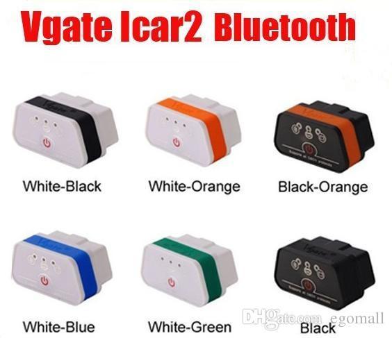 Original ELM327 Bluetooth ICar 2 Self Diagnosis OBDII BT Detector Vgate Icar2 OBD Elm327 Bluetooth OBD2 Professional Solution