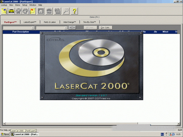 LaserCat 3 2019 USA prices spare parts catalog