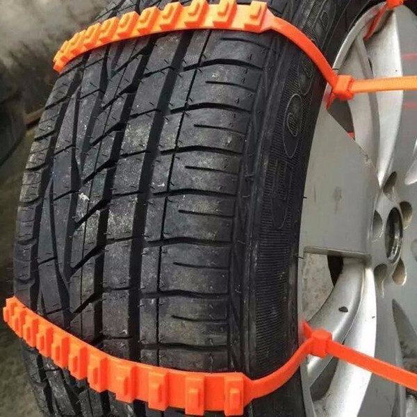 10pcs Lot Car Universal Mini Plastic Winter Tyres wheels Snow Chains For Cars/Suv Car-Styling Anti-Skid Autocross Outdoor