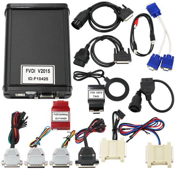 FVDI2015 Version FVDI ABRITES Commander FVDI Diagnostic Scanner tool in stock DHL FREE