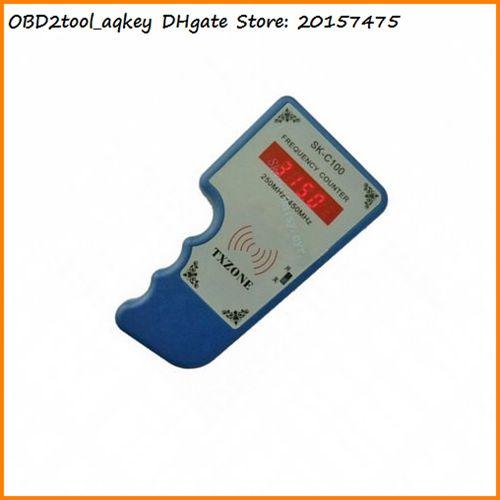 AQkey OBD2tool handheld frequency counter SK-C100 wireless remote control key frequency tester 250mhz-450Mhz frequency meter scanner