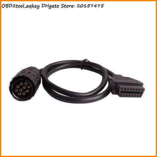 AQkey OBD2tool 10pin ICOM D cable, for BMW icom 10pin connector cable to obd2 16pin, ICOM OBD 10pin diagnostic connector Store: 20157475