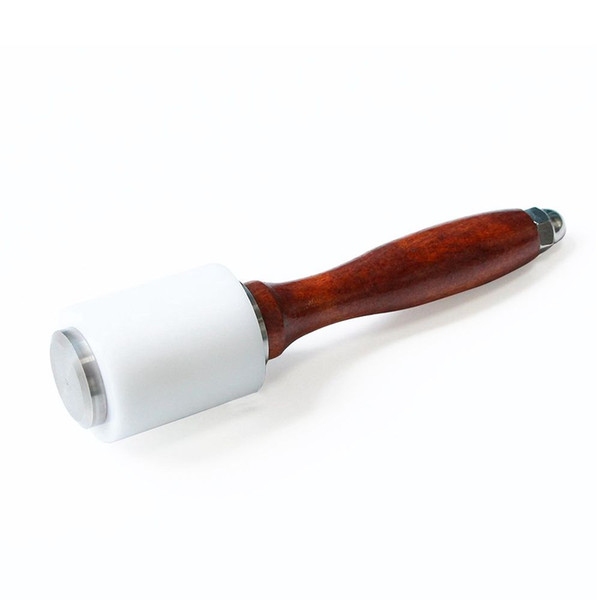 Nylon Hammer - Leather Carving Hammer Cowhide Sew with Wooden Handle