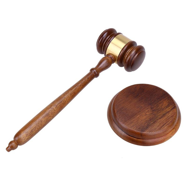 Handmade Wooden Auction Hammer for Lawyer Judge Handcrafted Gavel Court Hammer for Auction Sale Decor