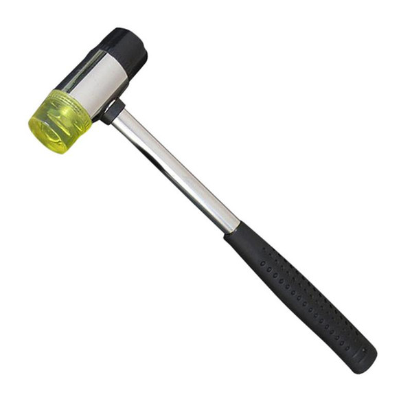 25mm Double Face Soft Tap Rubber Hammer Mallet DIY Leather Tool