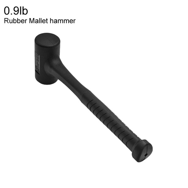 0.9lb Rubber Mallet hammer Anti-Vibration made excellent quality 275mmL 30mm construction tools auto dent Tools Hammer Tap down