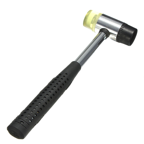 Mini Hammer 26mm Double Faced Household Rubber Hammer Domestic Nylon Head Mallet Hand Tool for Jewelry / Craft / DIY