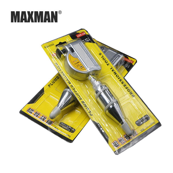 MAXMMAXMAN 3m Automatic Plumb Bob Magnetic Hanging Wire Hammer Verticality Measurement Hand DIY Tools Magnetism Plumb Bob