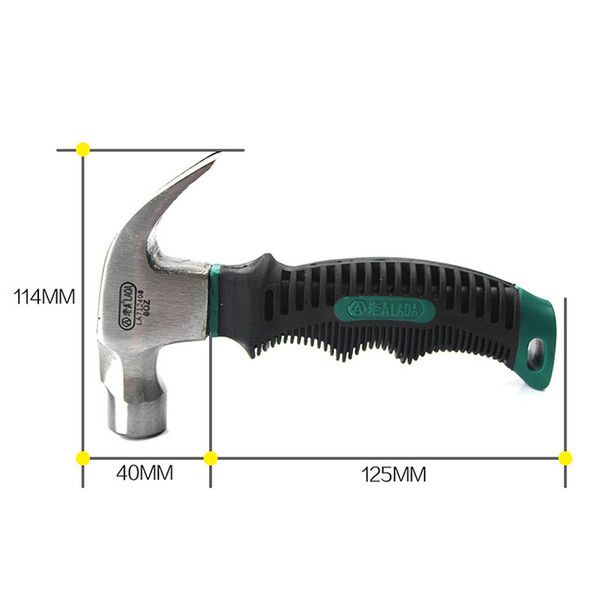 LAOA Mini Claw Hammer 8OZ Nail Hammer Tool Steel Woodworking Striking Tools