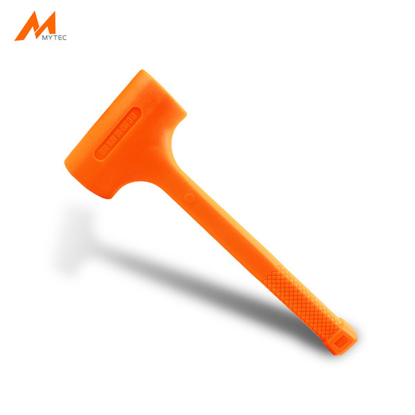 0.5LB Orange Dead Blow Hammer Soft Rubber Unicast Non-Marring Mallet