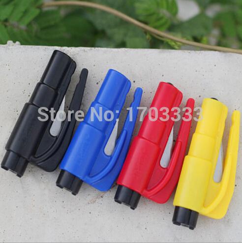 500PCS Keychain Car Emergency Rescue Safety Glass Breaker Hammer Escape Tool DHL Fedex Free shipping