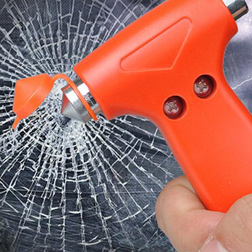 Wholesale-Hot 2 in 1 Car Glass Window Breaker Safety Escape Emergency Hammer Seat Belt Cutter