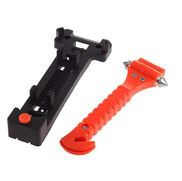 Car Auto Window Glass Breaker Emergency Hammer Belt Cutter Bus Life Safe Escape Tool