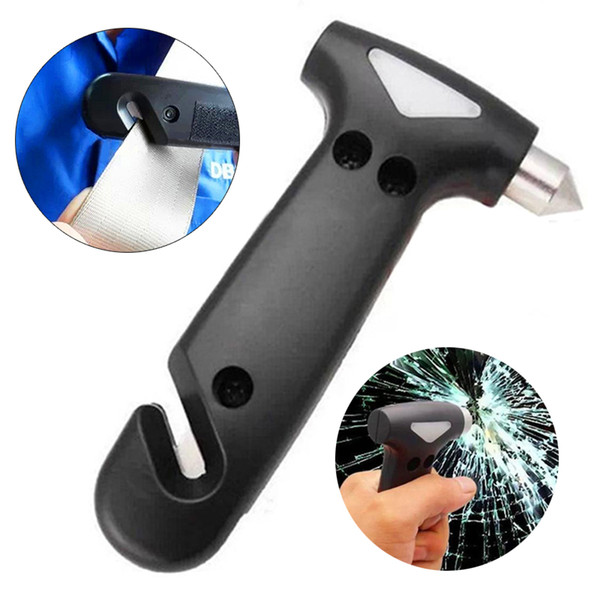 Mini Car Safety Hammer Emergency Car Hammer Car Window Breaker Glass Breaker Seatbelt Cutter for Rescue Tool