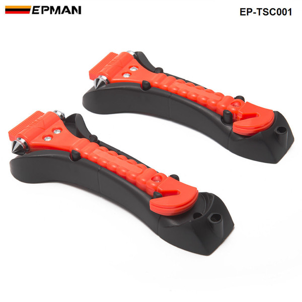 EPMAN RACING Car Window Glass Seat Safety AUTO Emergency Life-Saving Hammer Belt Cutter CAR STYLING EP-TSC001