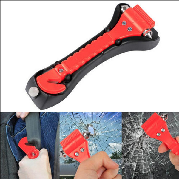 Car Safety Hammer Emergency Escape Tool Auto Car Window Glass Hammer Breaker and Seat Belt Cutter EEA132