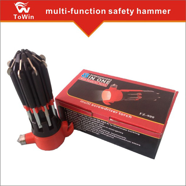 2019 Top quality hot saleEmergency Safety Hammer Auto Car Window Seat Rescue Hammer Car Life-saving Escape Tool