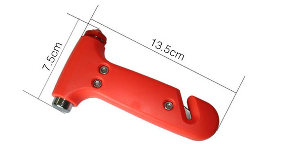 Safety hammer, escape hammer, pointed lifter hammer, multi function two in one cutter with cutter, emergency window breaker