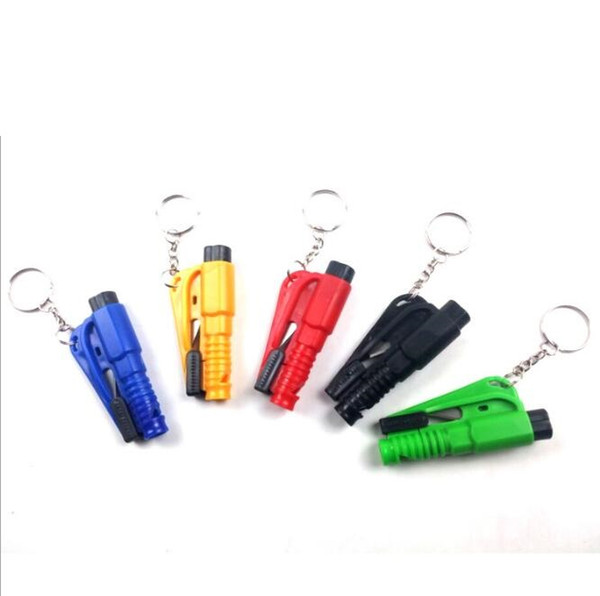 3 in 1 Emergency Mini Safety Hammer Auto Car Window Glass Breaker Seat Belt Cutter Rescue Hammer Car Life-saving Escape Tool