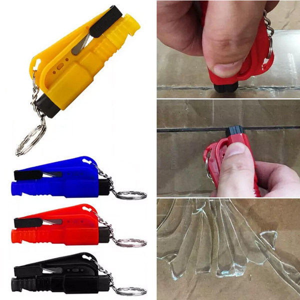 Mini Emergency Safety Hammer Auto Car Window Glass Breaker Seat Belt Cutter Rescue Hammer Car Life-saving Escape Tool